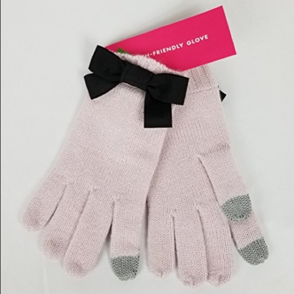 Kate Spade grosgrain bow glove